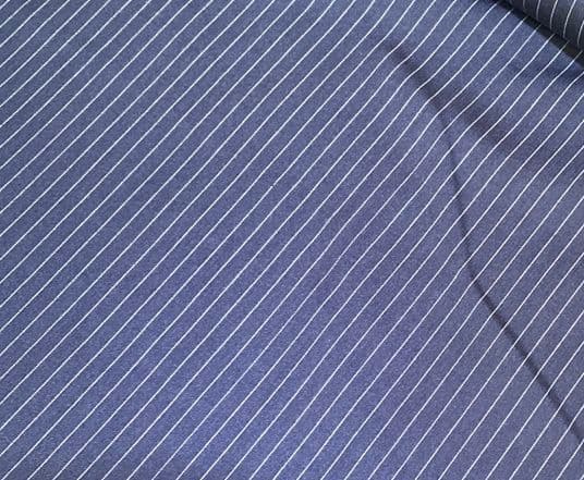 Blue Pinstripe Stock Wool
